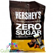 Hershey's Zero Sugar Chocolate & Almonds mleczne czekoladki bez cukru z migdałami