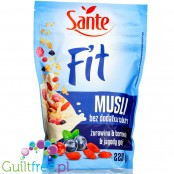 Sante Fit Musli Cranbery, Blueberry & Goji no added sugar