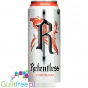 Relentless Zero Sugar Peach sugar free energy drink