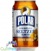 Polar Seltzer Orange Vanilla - naturalna gazowana woda smakowa bez cukru i słodzików