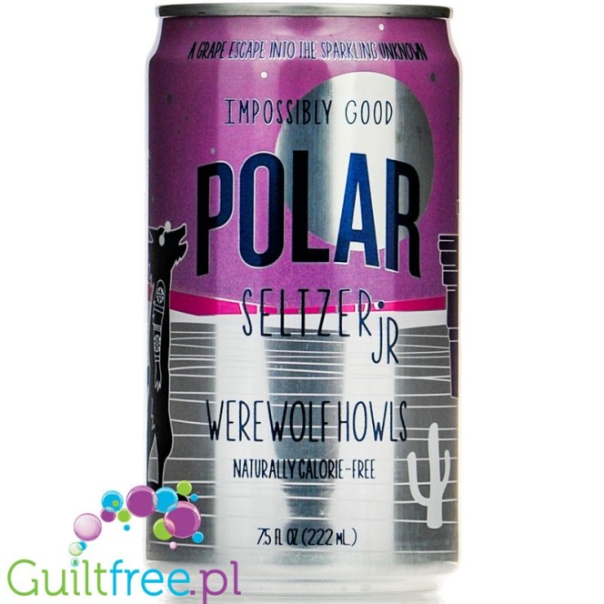 Polar Seltzer Jr Werewolf Howls - naturalnie aromatyzowana woda smakowa bez cukru i słodzików