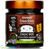 Sweet Freedom Choc Pot - wegański krem czekoladowy 50% mniej kalorii bez słodzików i oleju palmowego