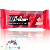 BioTech Dessert Bar Ruby Raspberry - bezglutenowy baton proteinowy z rubinową czekoladą i malinami