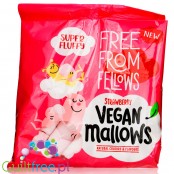 Free From Fellows Strawberry Vegan Marshmallow - wegańskie truskawkowe pianki marshmallow