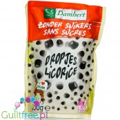 Damhert Licorice - słodkie dropsy żelkowe bez cukru
