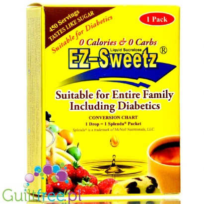 EZ-Sweetz Liquid Sucralose, 1.05 oz.