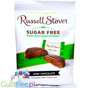Russel Stover Stevia Dark Chocolate - bezcukrowe czekoladki z nadzieniem z ciemnej czekolady