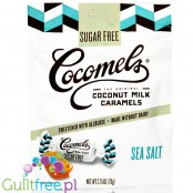 Cocomels Coconut Milk Caramels & Sea Salt - wegańskie kokosowe keto krówki bez cukru, 2 razy mniej kcal