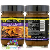Walden Farms Cinnamon Raisin Peanut Spread - krem orzechowy Cynamon & Rodzynki