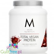 More Nutrition Total Vegan Protein Fine Milk Chocolate 0,6KG - wegańska odżywka na białku grochu, dyni i słonecznikowym