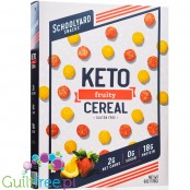 Schoolyard Snacks Keto Cereal Fruity - keto płatki śniadaniowe bez cukru 60% białka