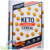 Schoolyard Snacks Keto Cereal Cinnamon - keto płatki śniadaniowe bez cukru 50% białka