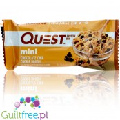 Quest Bar Mini Chocolate Chip Cookie Dough 80kcal - baton proteinowy Ciasteczka & Czekolada 8g białka