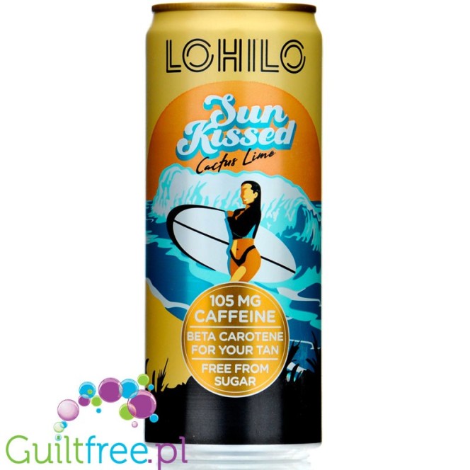 Lohilo Sun Kissed Cactus Lime - sugar free functional drink with BCAA, caffeine & vitamins