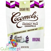 Cocomels Coconut Milk Caramels - vegan coconut keto fudge without sugar, 2 times less kcal