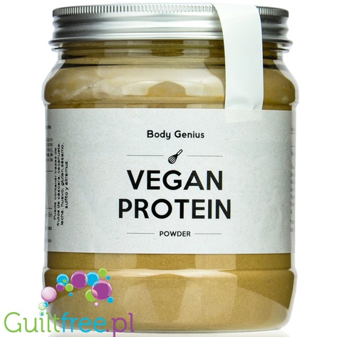 Body Genius Vegan Protein Chocolate - wegańska odżywka białkowa, 20g białka & 105kcal