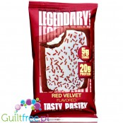 Legendary Foods Tasty Pastry Red Velvet - nadziewane ciacho na ciepło bez cukru, jak Pop Tarts