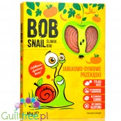 Bob Snail Jabłko & Dynia 60g - przekąska z owoców bez dodatku cukru Bob Snail