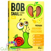 Bob Snail Jabłko &Gruszka 60g - przekąska z owoców bez dodatku cukru