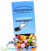 Food2Smile Chocolate Miles - kolorowe drażetki z czekolady pełnomlecznej bez dodatku cukru