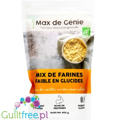 Max De Génie Low Carbohydrate Flour Mix - uniwersalna mąka niskowęglowodanowa