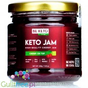 BeKeto Keto Jam ™ Juicy Cherry 42kcal with erytrol and xylitol