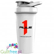 Rule One - R1 Shaker Cup, White With Handle - 600 ml.