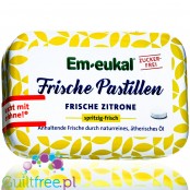 Em-eukal Frische Pastillen Frische Zitrone - bezcukrowe pastylki do ssania, Cytryna & Mentol