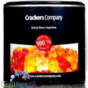Crackers Company Gryizzly Beras - żelki misie bez cukru o smaku owocowym