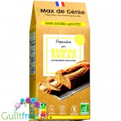Max De Génie Organic Banana Bread - mieszanka na bezglutenowy chlebek bananowy bez cukru