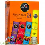 4C Sugar Free Drink Mix Sticks - 24 stick box Variety Pack