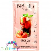 Bragulat Drink Strawberry Mojito - napój instant w saszetce, bez cukru, z witaminą C (Truskawkowe Mojito)