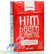 Xucker Himbeere Bombons - sugar-free candies with xylitol, raspberry flavor