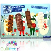 Moo Free Selection Box - zestaw wegańskich czekoladek świątecznych świątecznych bez mleka, soi i glutenu