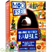 Moo Free Choccy Bauble - czekoladowa 'pomarańcza' z wegańskiej czekolady a la Terry's Orange