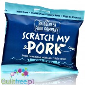 The Skibbereen Food Company Scratch My Pork Salted keto chrupki z wieprzowiny bez węglowodanów