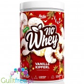 Rocka Nutrition NO WHEY Vanille Kipferl - wegańska odżywka białkowa 5 źródeł białka, bez glutenu