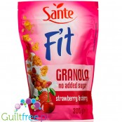Sante Fit Granola Strawberry & Black Cherry, no sugar added