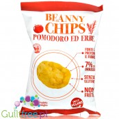 Beanny Chips Pomodoro ed Erbe - chrupki pomidorowo-ziołowe z soczewicy i ziemniaków prażone powietrzem 4% tłuszczu
