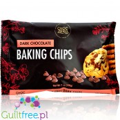 Choc Zero Monkfruit Dark Chocolate Chips - Krople ciemnej czekolady bez cukru i erytrolu