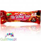 Rocka Nutrition NO WHEY White Choco Baked Apple - vegan protein bar without sweeteners