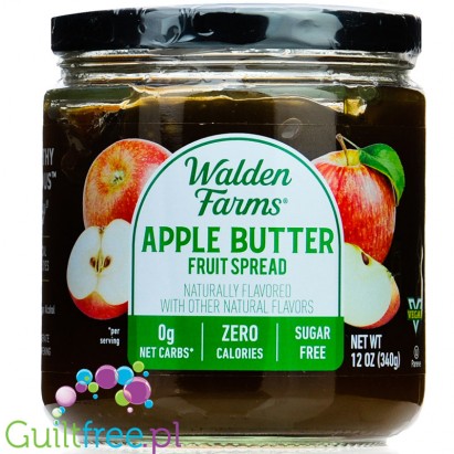 Walden Farms Apple Butter USA - dżem jabłkowy bez cukru i kcal ze stewią