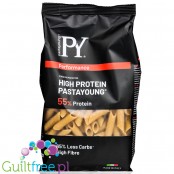 PastaYoung High Protein Penne 250g - niskowęglowodanowy makaron proteinowy 55% białka, Pióra