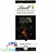 Lindt Excellence 100% Orange - Italian dark chocolate 100% with orange juice
