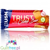 USN Trust Protein Cookie Bar Speculoos Caramel 16g białka & 229kcal