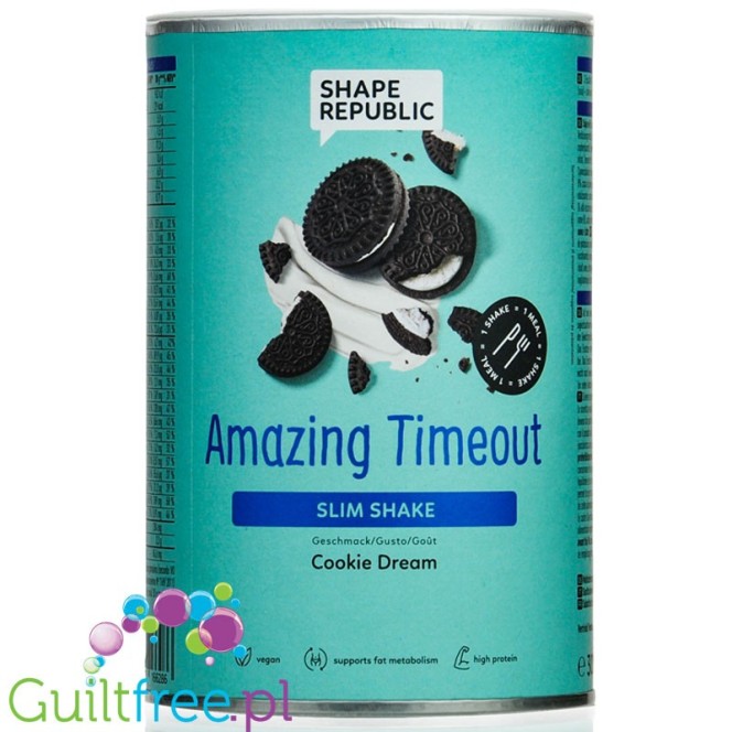 Shape Republic Slim Shake Cookie Dream - vegan weight control cocktail with Nutriose®