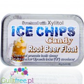 Ice Chips Xylitol Root Beer Float , cukierki z ksylitolem, bez cukru