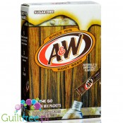 A&W Root Beer Singles to Go , sugar free instant sachets