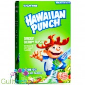 Hawaiian Punch Singles to go! Green Berry Rush - saszetki bez cukru, napój instant, Pomarańcza