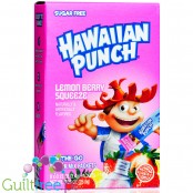 Hawaiian Punch Singles to go! Lemon Berry Squeeze , sugar free instant sachets
